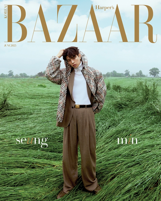 Seungmin reveals an attractive pictorial that adds a refreshing and mysterious atmosphere