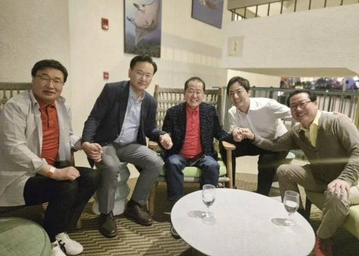 “선대위 합류 없지만, <b>김문수 지지</b>”…국힘 하와이 특사단 귀국, 홍준...