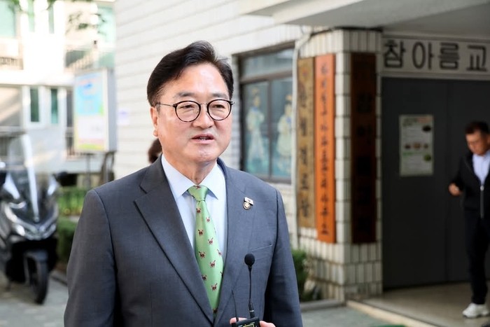 우원식 “투표는 힘이 세다…다시 <b>민주주의 국가</b>로 나아갈 것”