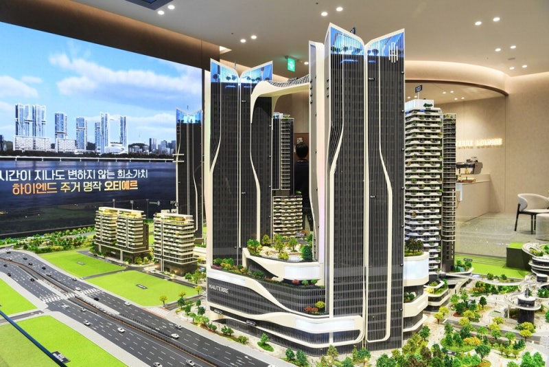 포스코이앤씨 '오티에르 용산' 공개