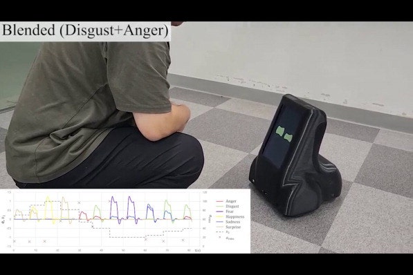 툭 치면 화내고 쓰다듬으면 웃고 사람 감정 닮은 로봇