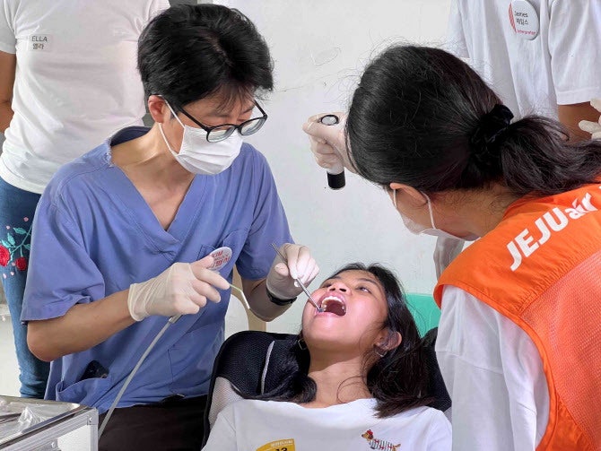 제주항공·열린의사회 필리핀 세부 의료봉사