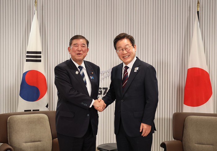 [속보] 李<b>대통령</b>, 이시바 일본 총리와 첫 <b>한일</b>정상회담