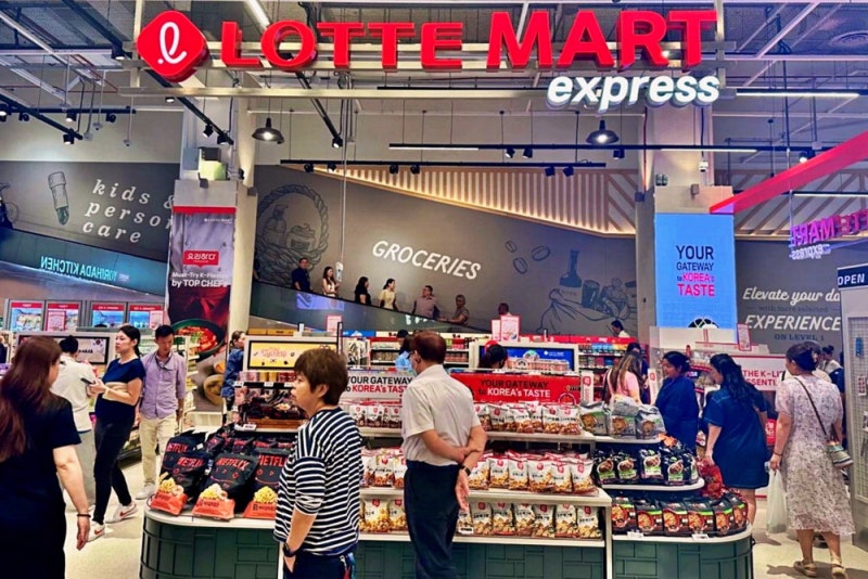 K그로서리로 진화하는 롯데마트… 싱가포르 1호점 흥행