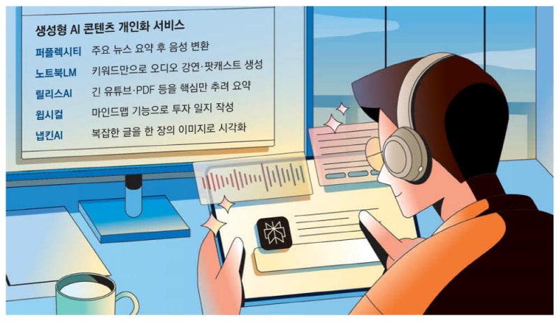 AI 큐레이션 시대 … 뉴스도 음악으로 들려준다