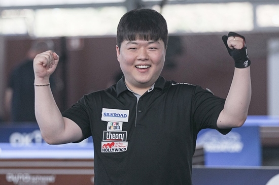 ‘포르투3쿠션<b>월드컵 우승</b>’ <b>조명우</b> 13개월만에 세계3쿠션랭킹 1위 복귀