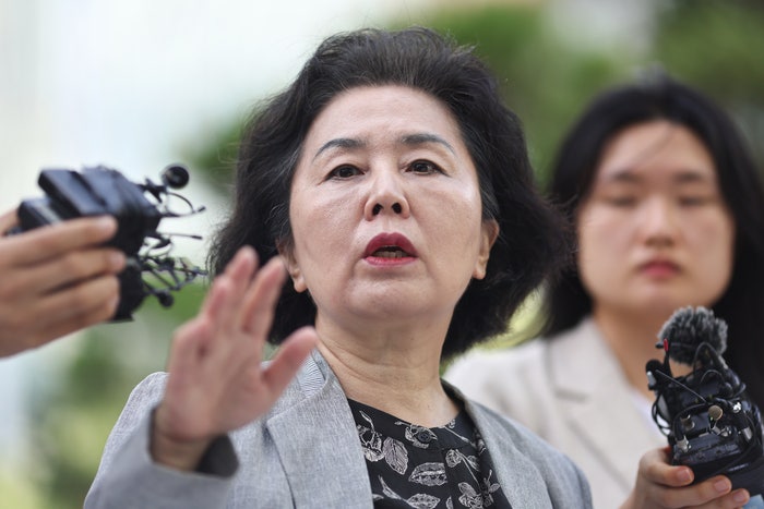 [속보] ‘명태균 공천개입’ <b>김영선 전 의원</b> 김건희<b>특검 출석</b>