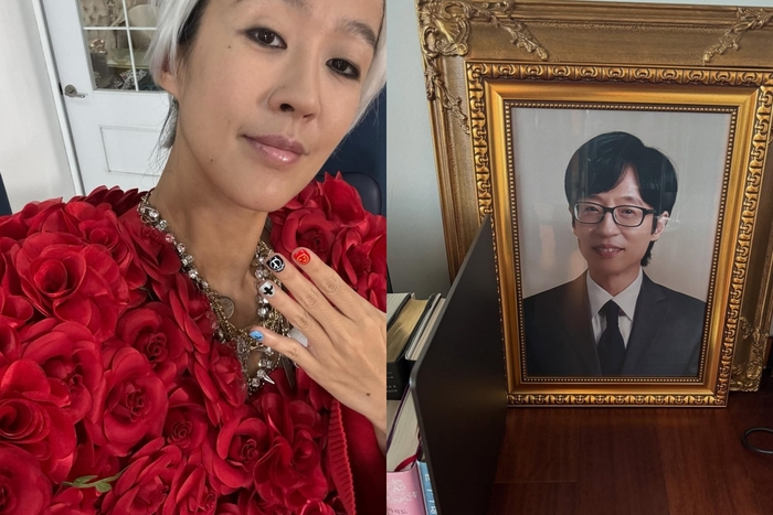 ‘이혼 발표’ <b>홍진경</b>, 집에 <b>유재석 사진</b> 모셨다…“얼굴 보니 편안”