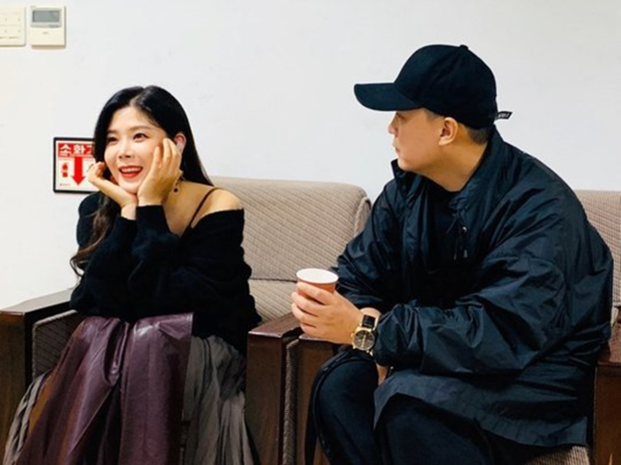  린과 이수. 사진ㅣ린SNS