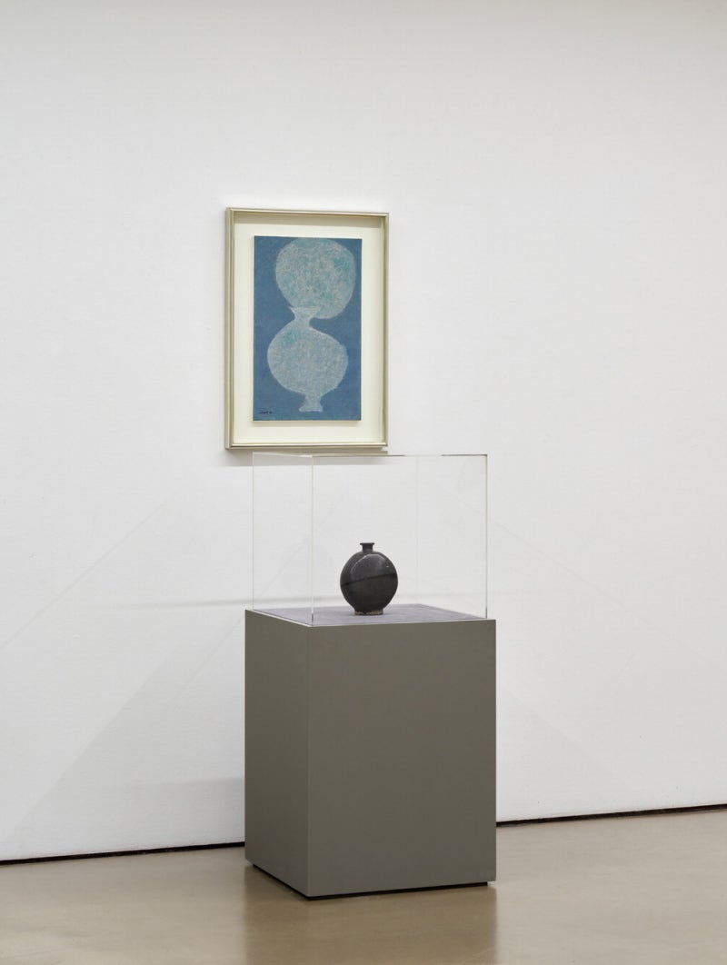 달인듯 항아리인듯…조선 도자서 영감받은 김환기 그림