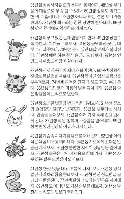 오늘의 운세 2025년 8월 26일 火(음력 7월 4일)