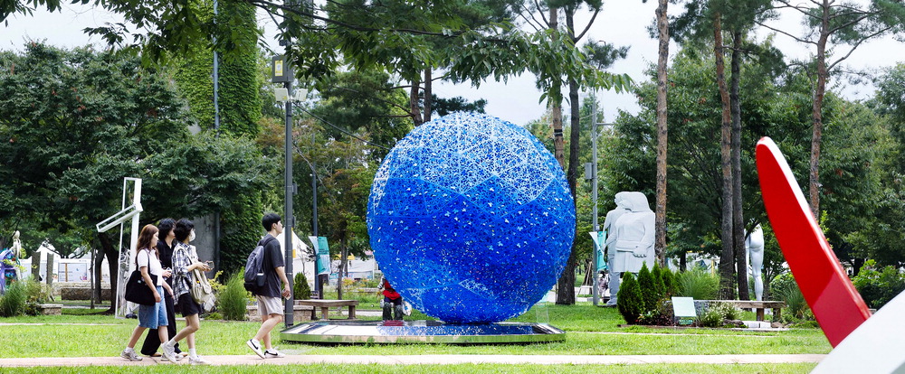 [포토] 미술관으로 변신한 뚝섬한강공원