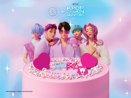 파리바게뜨 '케데헌' 협업 '소다팝 케이크' 나온다