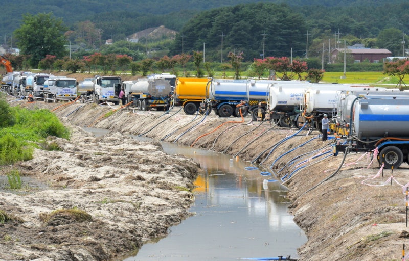 최악가뭄 강릉 … 화장실·수영장도 닫았다