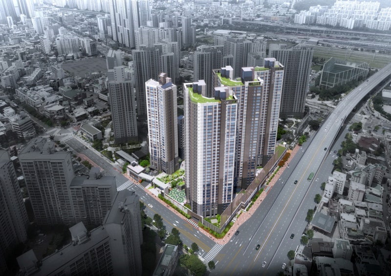 현대건설, 부산지하철 2호선 동의대역 도보 이용