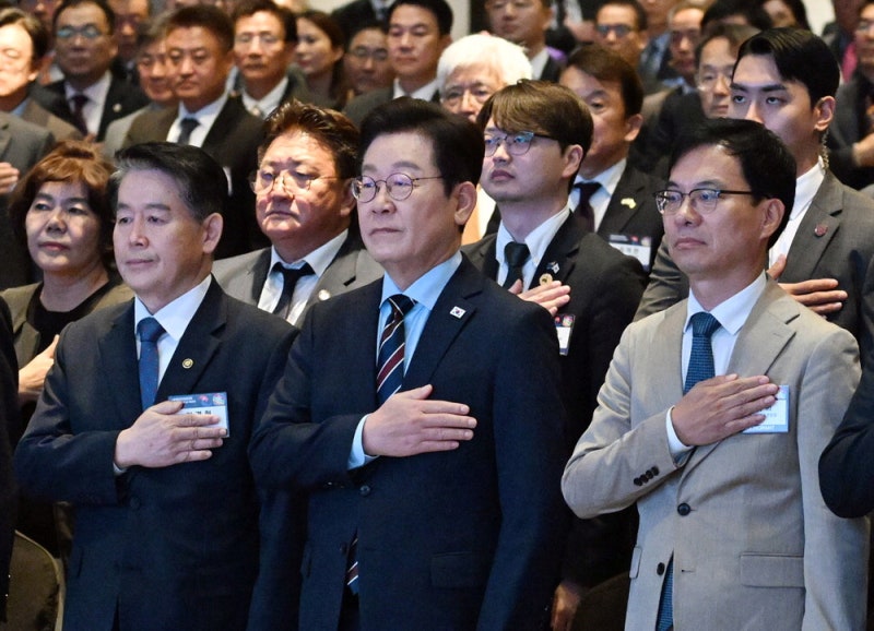 [포토] 李, 한인의날 기념식서 "재외동포 적극 지원"