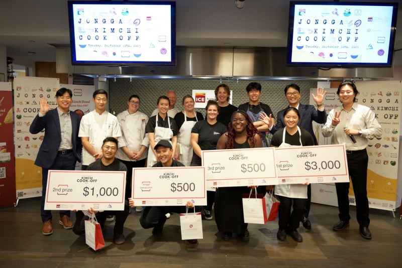 [포토] 뉴욕에서 열린 김치 요리대회