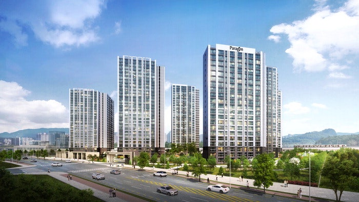 양주 회천중앙역 파라곤 라인그룹, 견본주택 개관