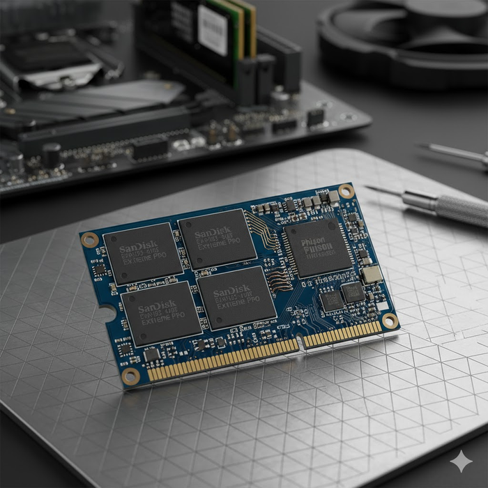 ‘플래시 메모리’ 명령어로 제미나이가 생성한 이미지 [생성형 AI]