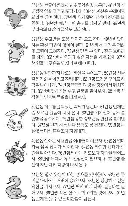 오늘의 운세 2025년 10월 27일 月(음력 9월 7일)