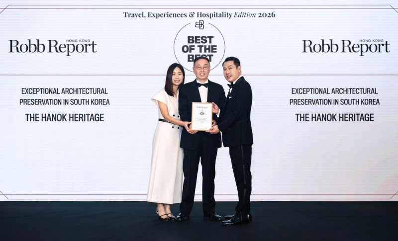 K한옥에 홍콩도 반했다…더한옥헤리티지 '베스트 오브 베스트' 수상