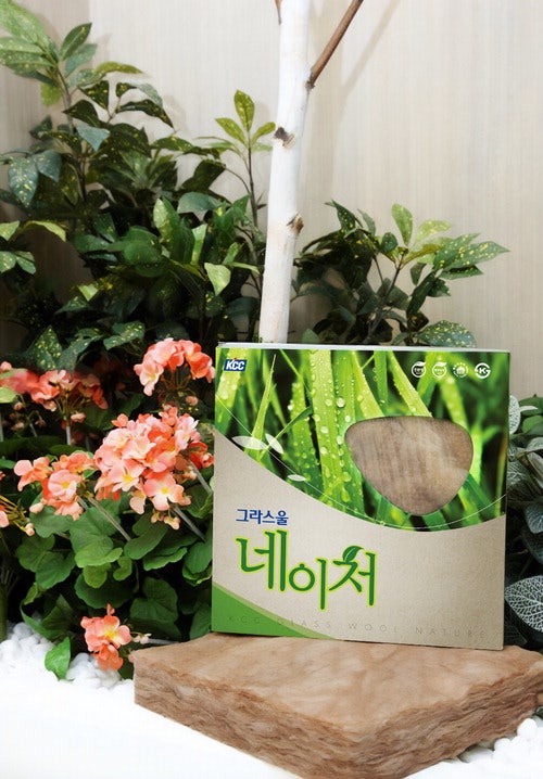 KCC, 친환경 단열재 '그라스울 네이처'