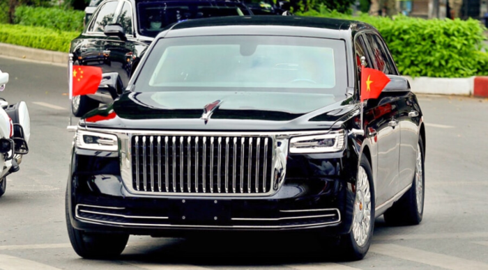 중국 국가주석 전용 차량인 ‘홍치 N701’의 모습. [사진=carz automedia]