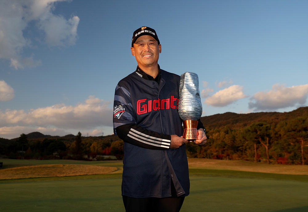 '야구 DNA' 43세 김재호, KPGA 첫 우승