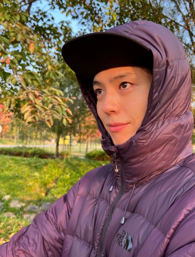 러닝에 자전거까지!관리 열심히 하는 보검님