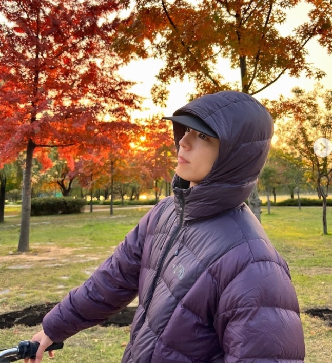 러닝에 자전거까지!관리 열심히 하는 보검님