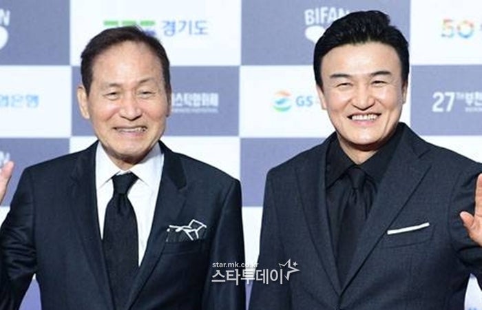 안성기, 박중훈. 사진| 스타투데이 DB