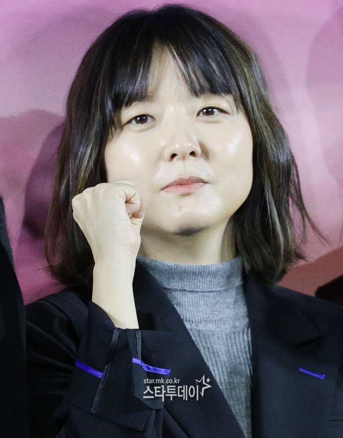 [포토]이정림, <b>당신이 죽였다</b> 메가폰