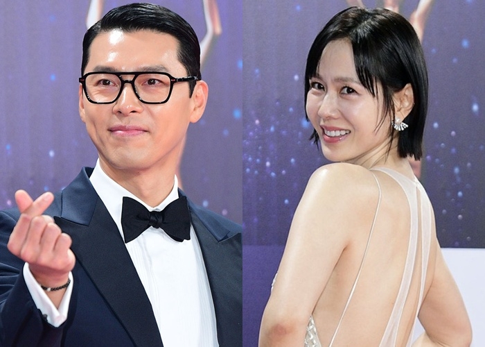 의도된 연출인가…<b>현빈</b>·<b>손예진</b> 남녀주연상 영예[<b>청룡영화상</b>]