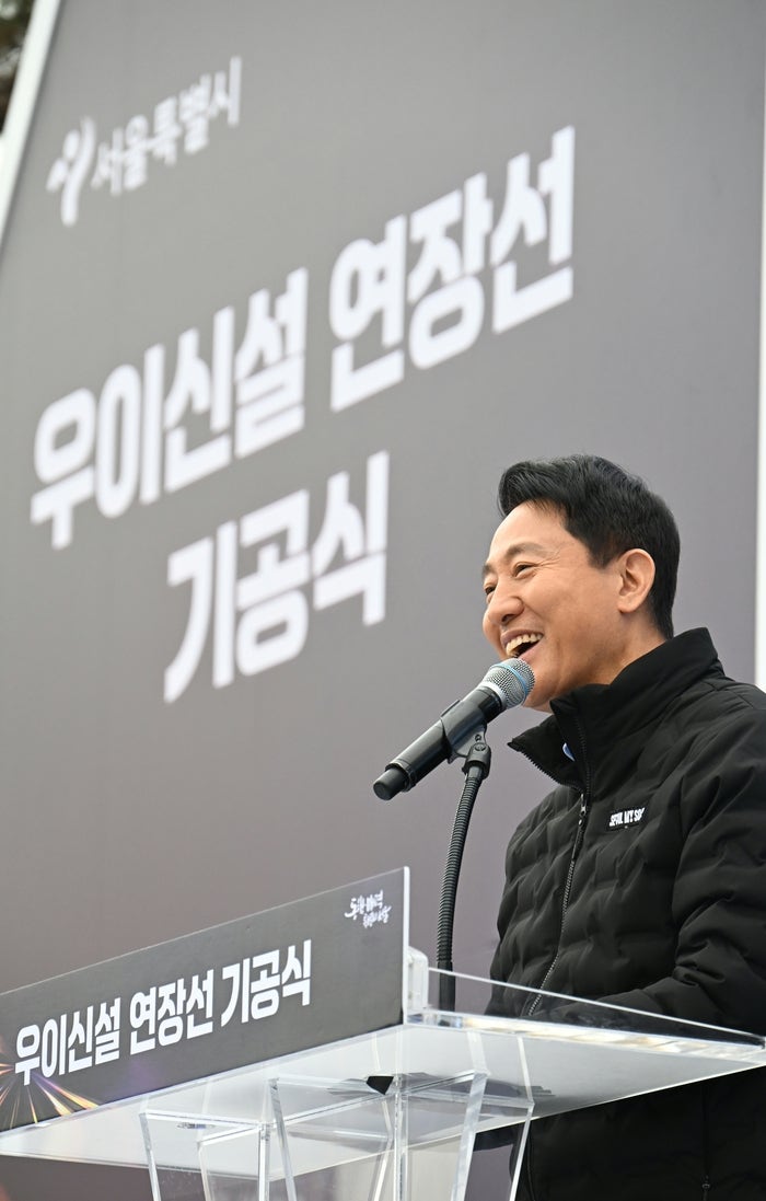 ‘동북권 숙원사업’ <b>우이신설 연장선 착공</b>... “강북 전성시대 열릴 것...