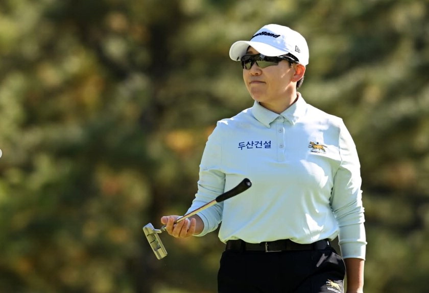 아깝다 신지애…리코컵 공동 3위