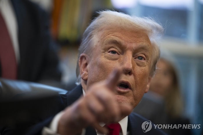 도널드 트럼프 미국 대통령. EPA=연합뉴스