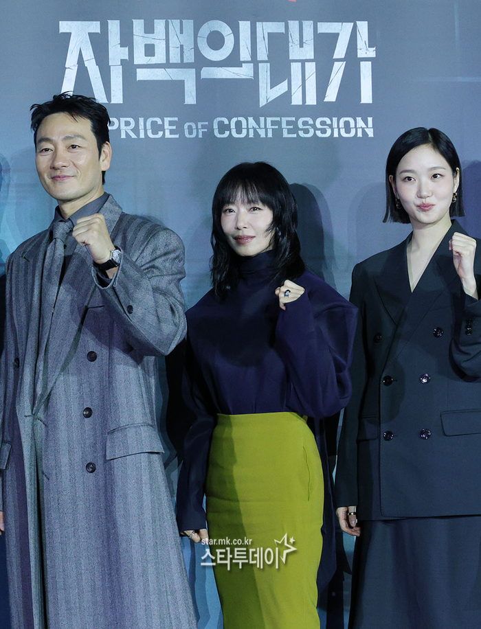 [포토]<b>전도연</b>-<b>김고은</b>-박해수, <b>자백의 대가</b> 파이팅