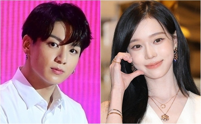 방탄소년단 정국과 에스파 윈터. 사진ㅣ스타투데이DB