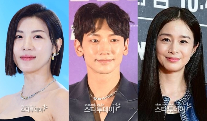 배우 하지원, 가수 비, 배우 김태희. 사진| 스타투데이 DB