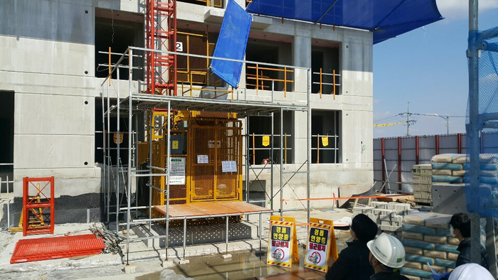  지난 2020년 추락 사고가 발생한 김포마송 아파트 건설공사 현장.건설공사 안전관리 종합정보망