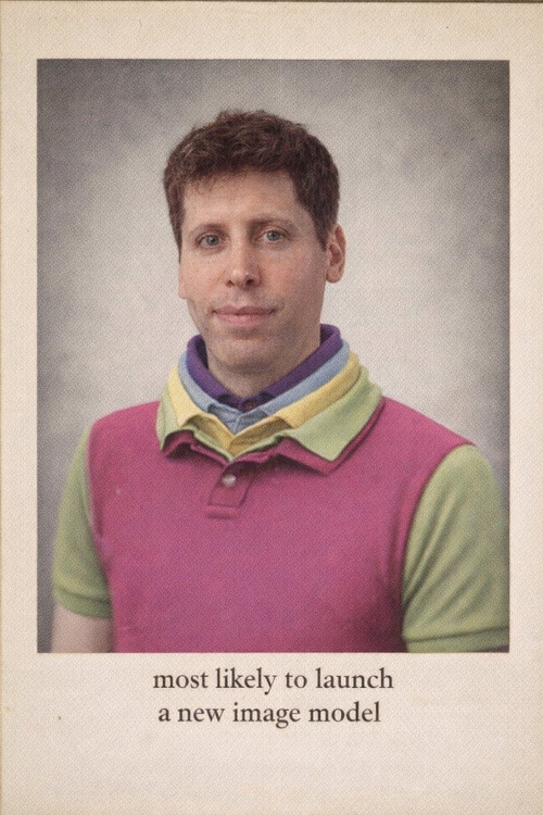  오픈AI가 이미지 생성 AI인‘챗GPT 이미지’를 새로운 버전으로 업데이트했다.사진은 새로운 샘 올트먼 오픈AI CEO의 사진을 챗GPT 이미지로 편집한 모습 [출처 = 오픈AI]