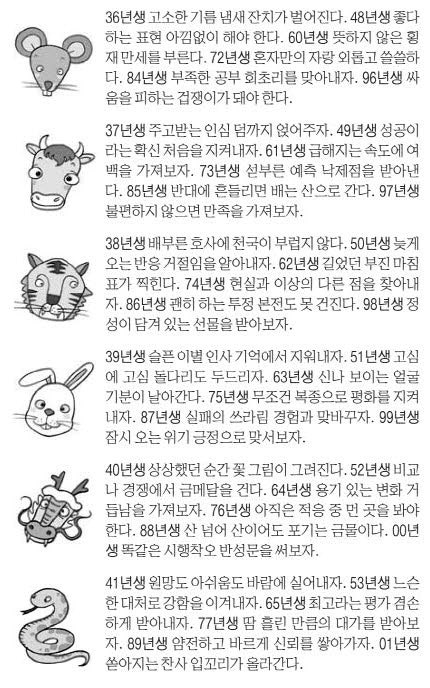 오늘의 운세 2025년 12월 18일 木(음력 10월 29일)