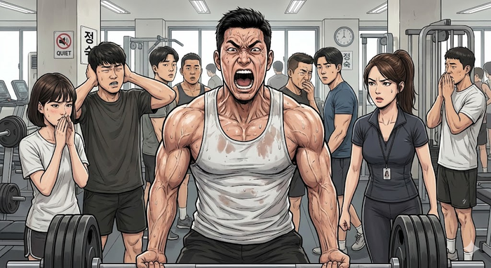 헬스장에서 욕설 날리면 근력 UP? 과학이 증명했다!