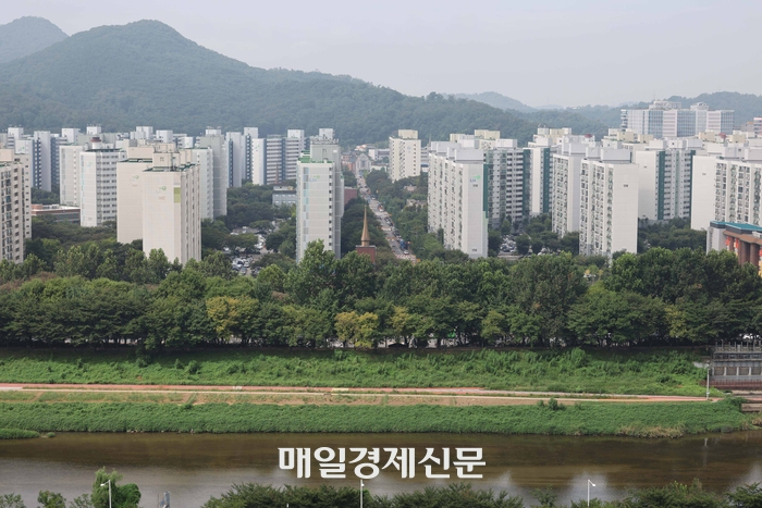  경기 광명 철산·하안택지지구 모습 [한주형 기자]