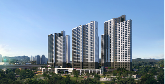  용인 푸르지오 클루센트 투시도