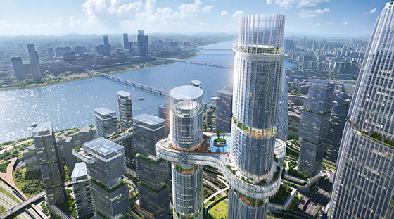 용산서울코어 조감도