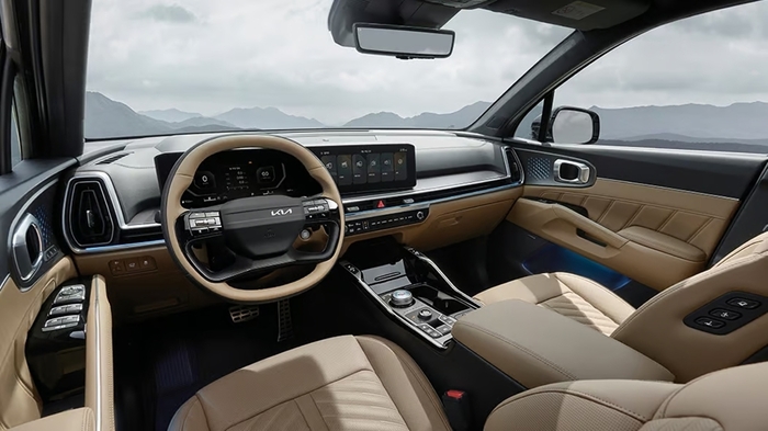  쏘렌토 실내 [사진출처=기아]