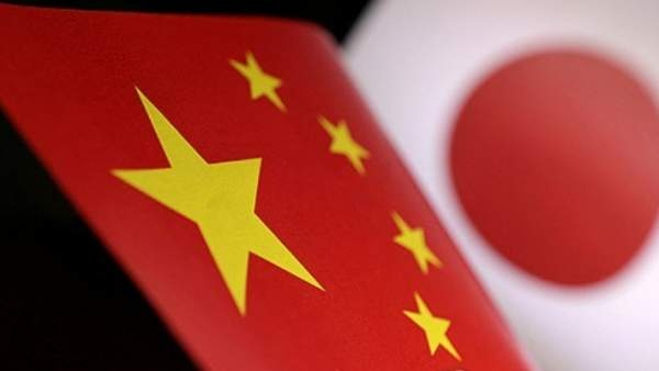  중국과 일본 국기 [연합뉴스]