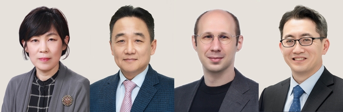  이호영 서울대 약학과 교수,김승업 연세의대 세브란스병원 소화기내과 교수,마틴 슈타이네거 서울대 생명과학부 교수,이주명 삼성서울병원 순환기내과 교수.사진 제공=아산사회복지재단