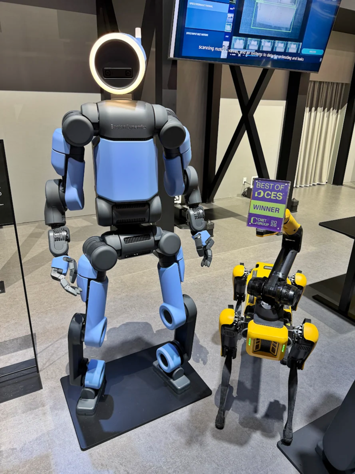  보스턴다이나믹스 아틀라스,글로벌 IT 전문 매체 CNET 선정 CES 2026‘최고 로봇(Best of Robot)상’수상 [사진제공=현대차그룹]